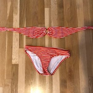 J. Crew striped bikini